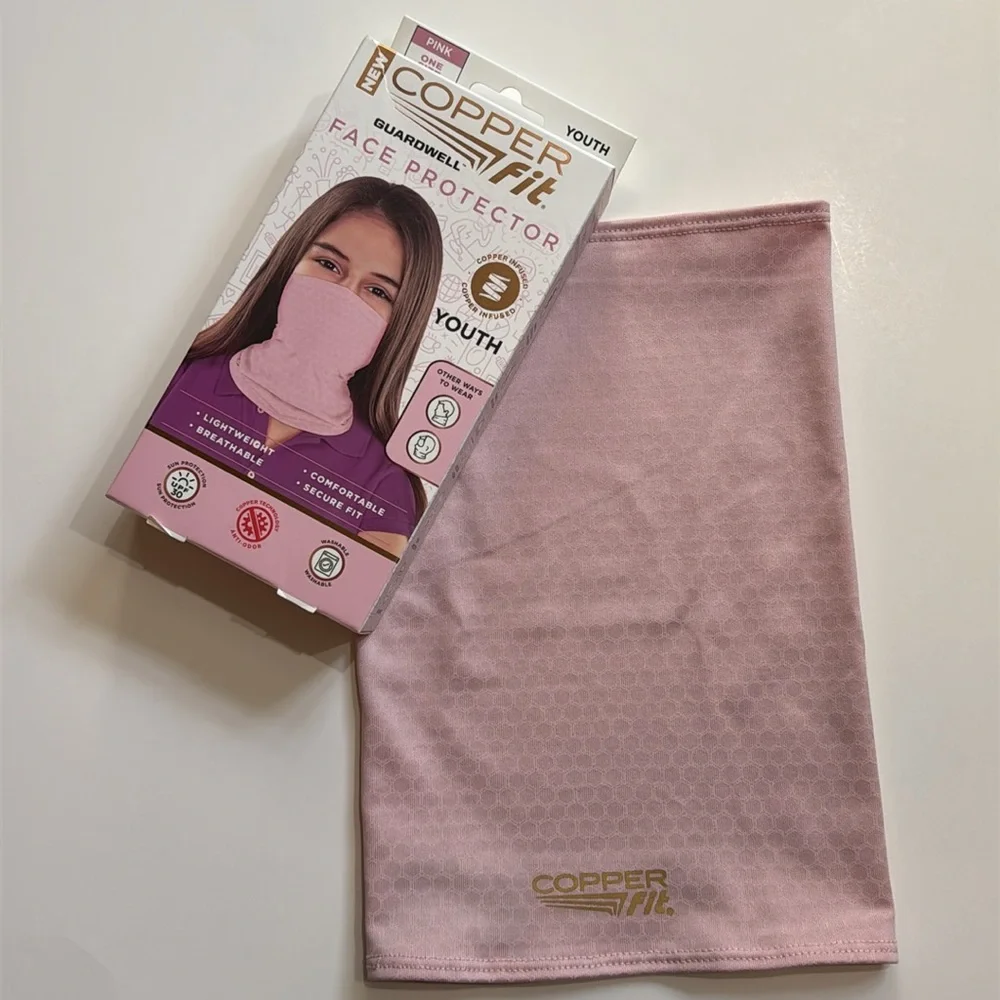 Copper Fit Gaurdwell Pink Face Protector